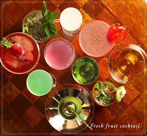 ＞ Fresh fruit cocktail